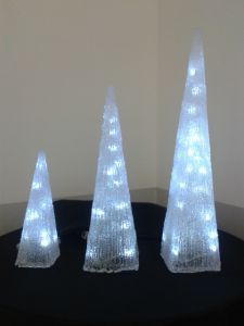 LED-Pyramide aus Acryl