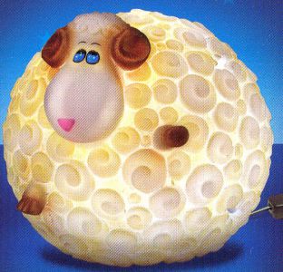 Mouton Dolli 3D, IP20 adapté pour une utilisation en intérieur